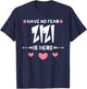 Have No Fear ZIZI Is Here Matching Family Party T-Shirt - T-Shirt | Navy