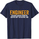 Engineer Because Badass Problem Solver Isn’t An Actual Job T-Shirt - T-Shirt | Navy