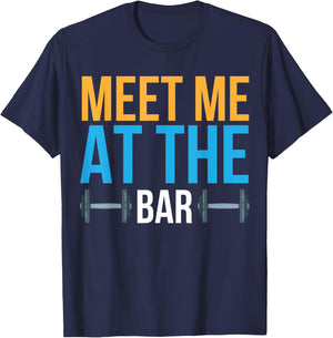 Meet Me At The Bar T-Shirt - T-Shirt | Navy