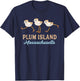 Plum Island Piping Plovers T-Shirt - T-Shirt | Navy