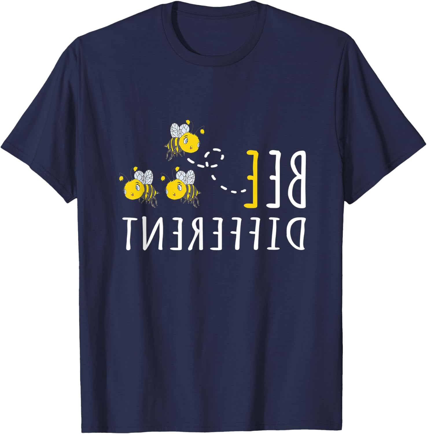 Funny Bee Vespe Be Different Animal Lovers T-Shirt - T-Shirt | Navy
