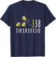 Funny Bee Vespe Be Different Animal Lovers T-Shirt - T-Shirt | Navy