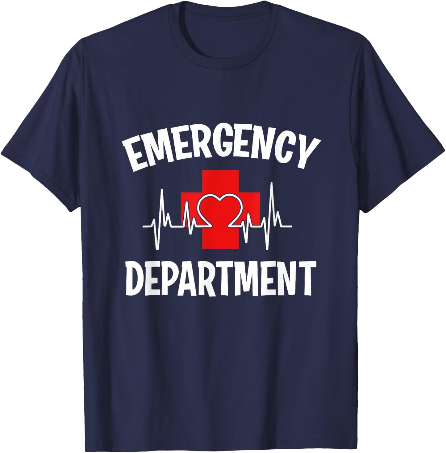 Emergency Department Er Shirt Nurse Emergency Room Shirt Er T-Shirt - T-Shirt | Navy