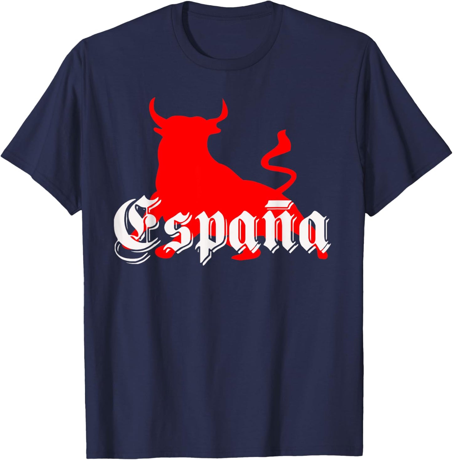 Espana Spain Bull T-Shirt - T-Shirt | Navy