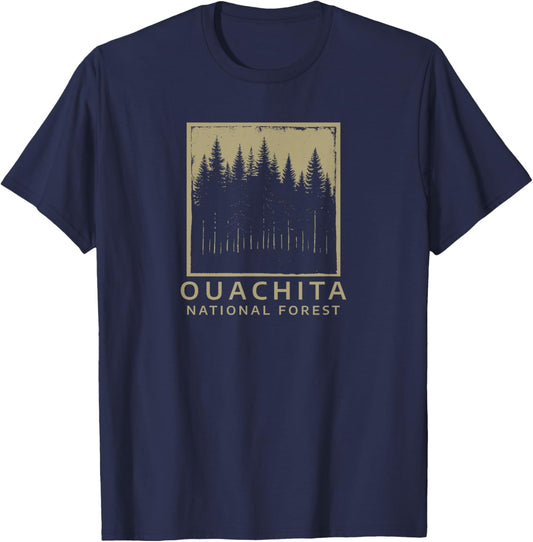 Ouachita National Forest T-Shirt - T-Shirt | Navy