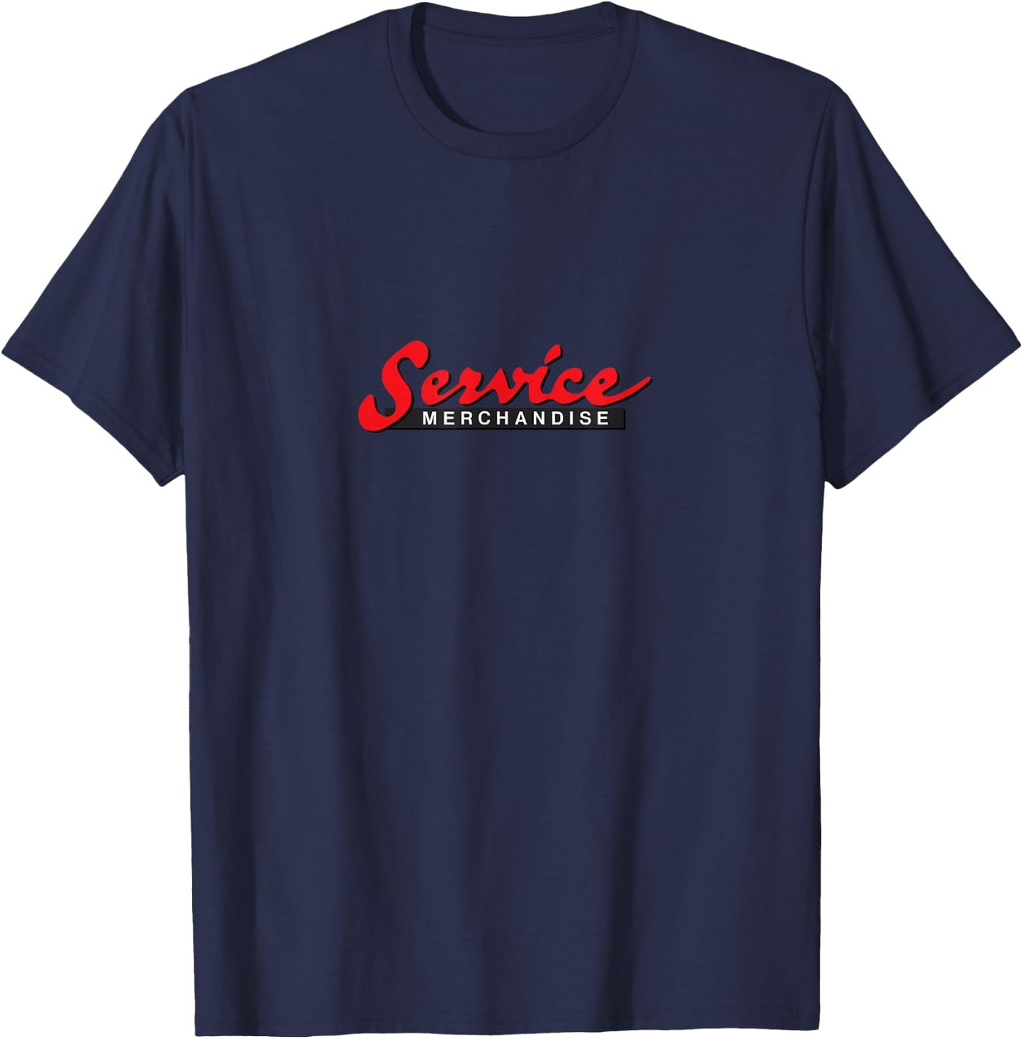 Service Merchandise Retro Defunct Department Store Nostalgic T-Shirt - T-Shirt | Navy