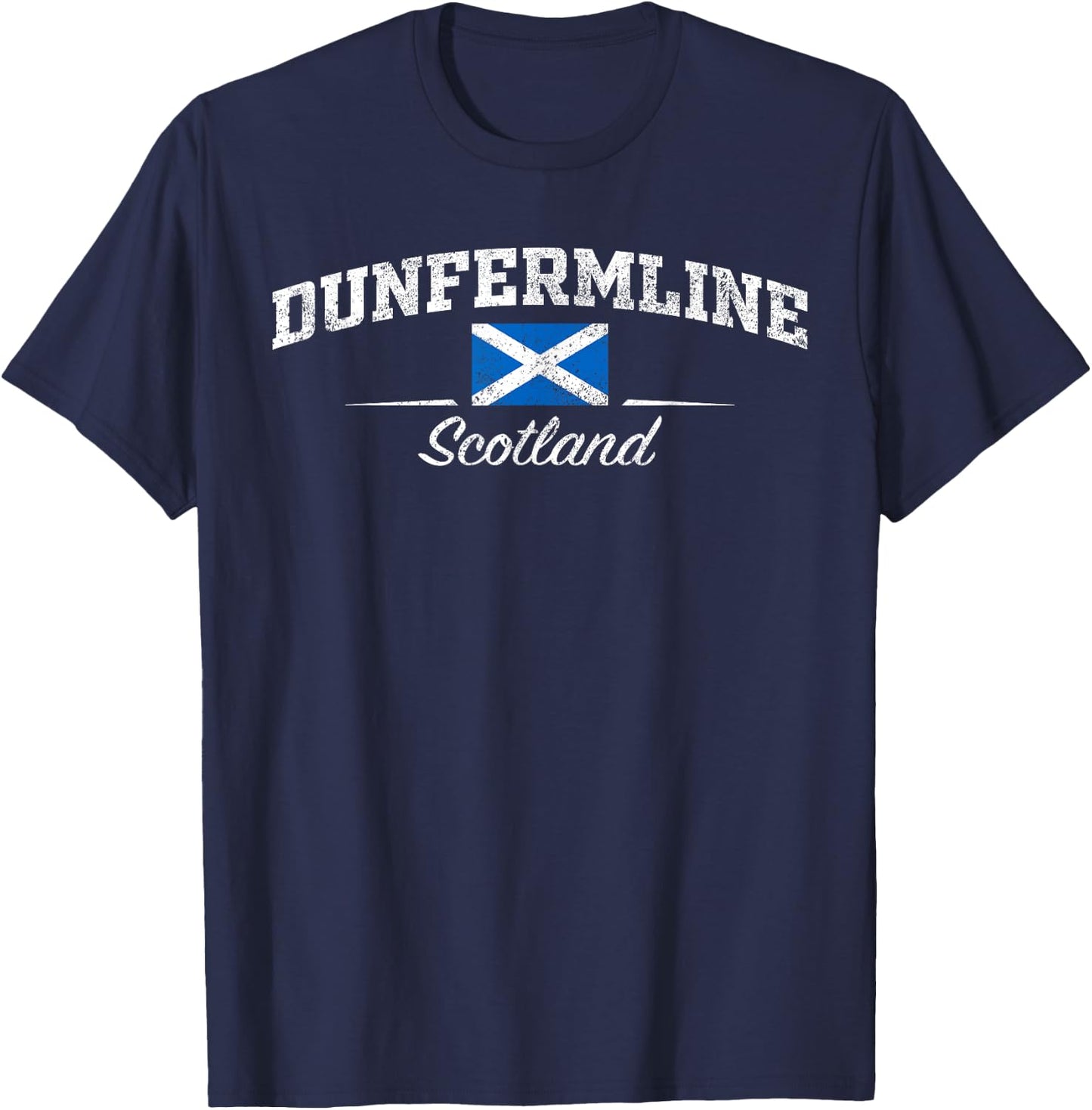 Dunfermline Scotland T-Shirt - T-Shirt | Navy