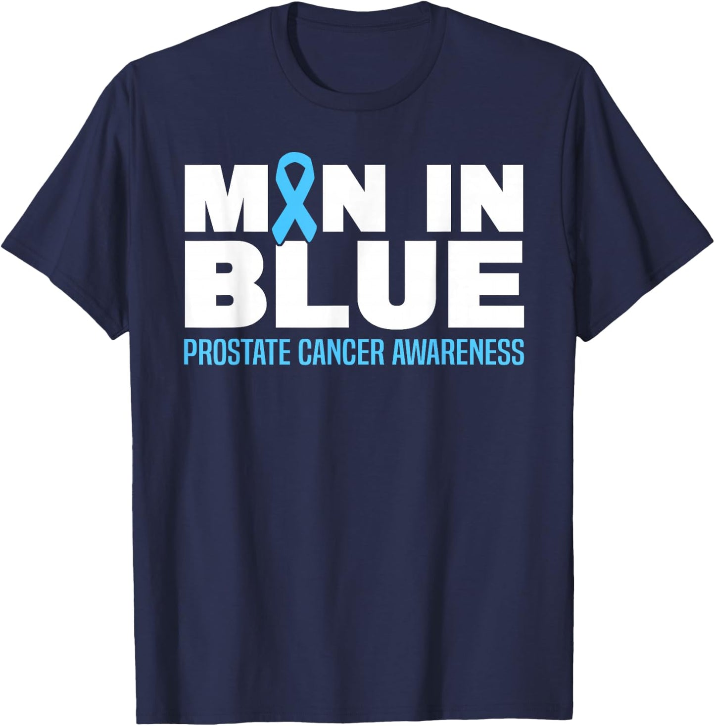 Prostate Cancer Awareness Month Survivor T-Shirt - T-Shirt | Navy