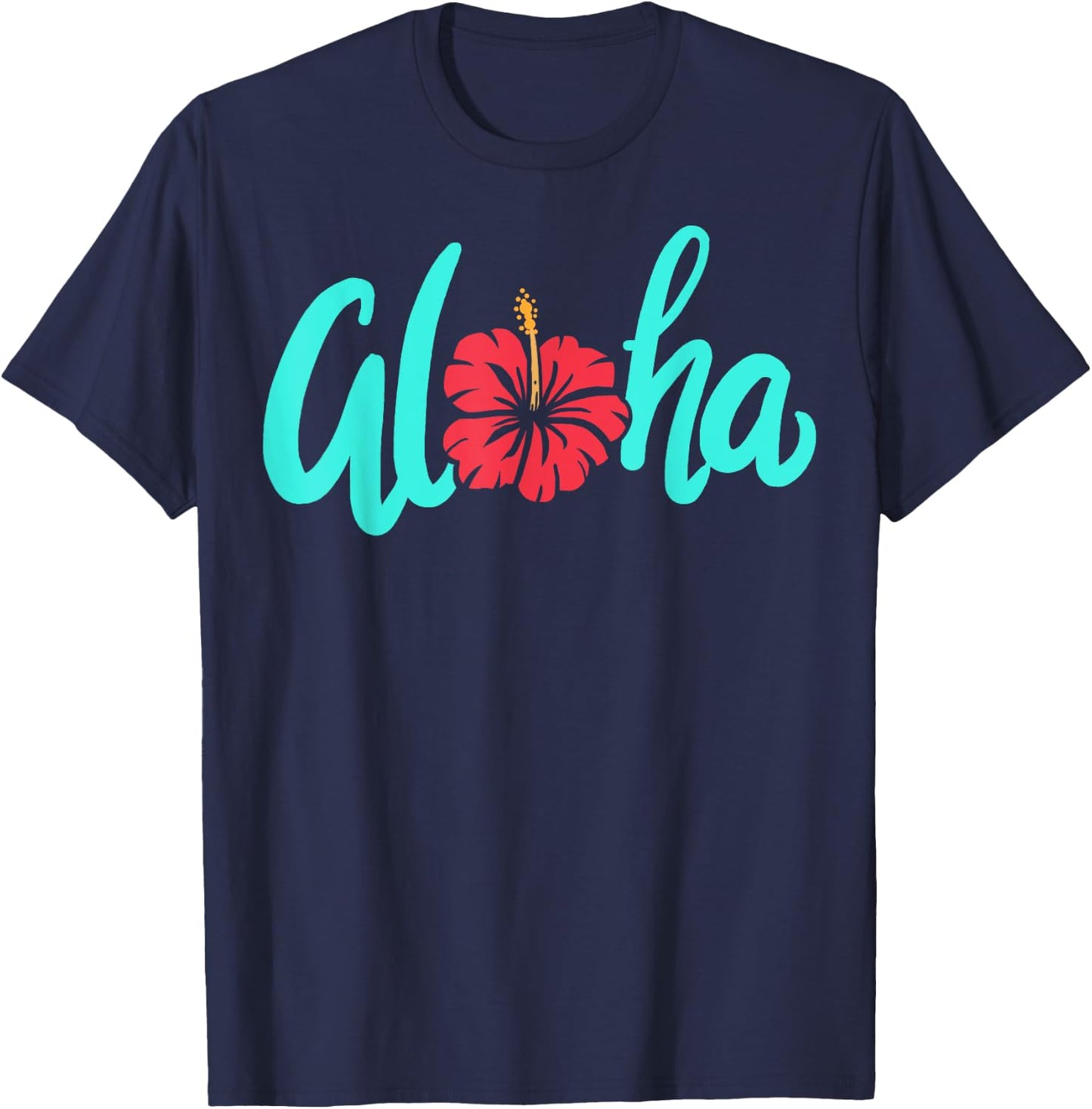 Aloha T-Shirt - T-Shirt | Navy