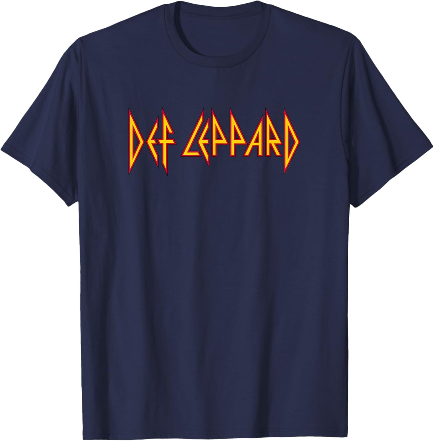 Def Leppard - Classic Logo T-Shirt - T-Shirt | Navy