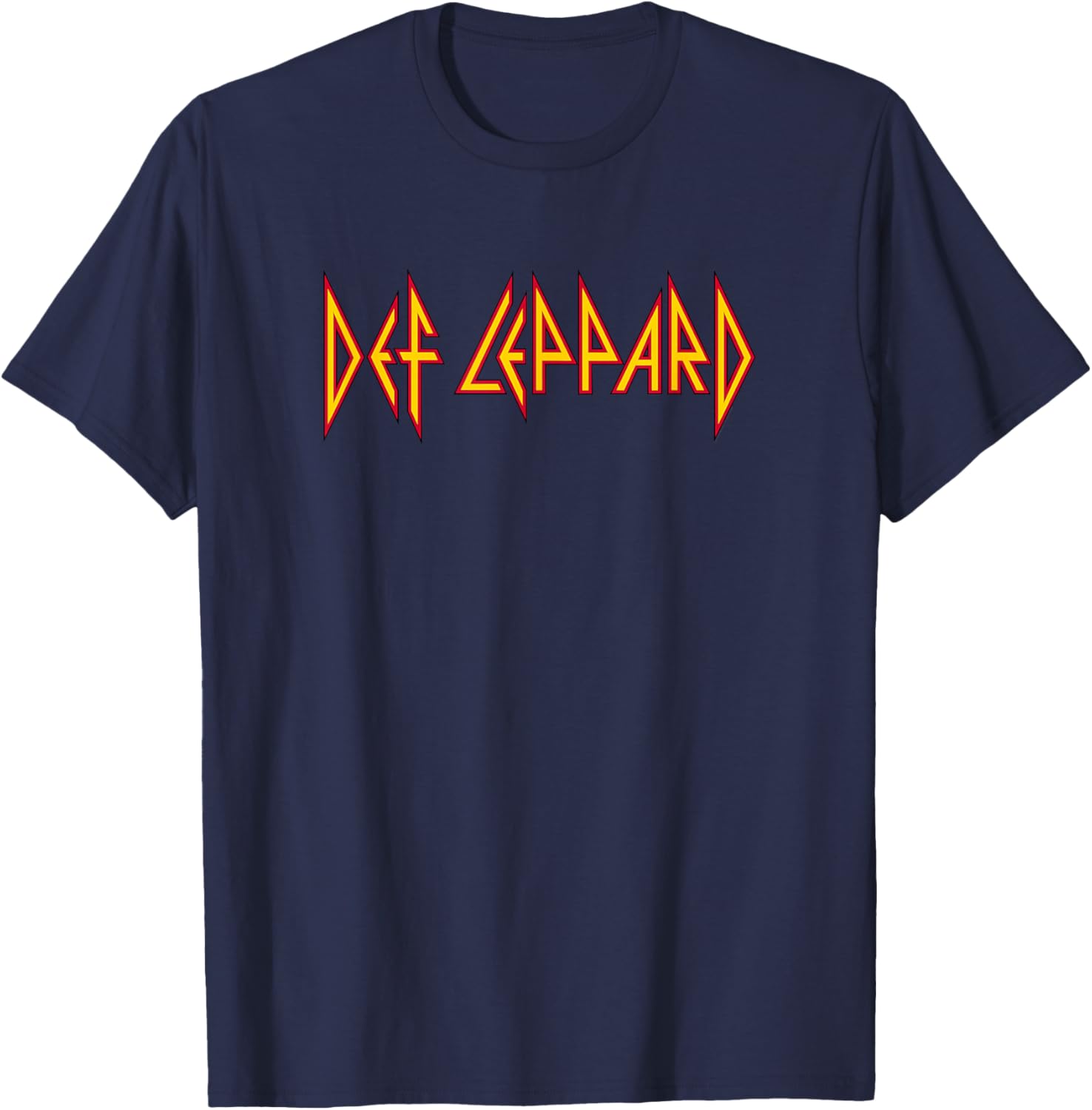 Def Leppard - Classic Logo T-Shirt - T-Shirt | Navy