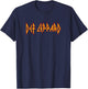 Def Leppard - Classic Logo T-Shirt - T-Shirt | Navy