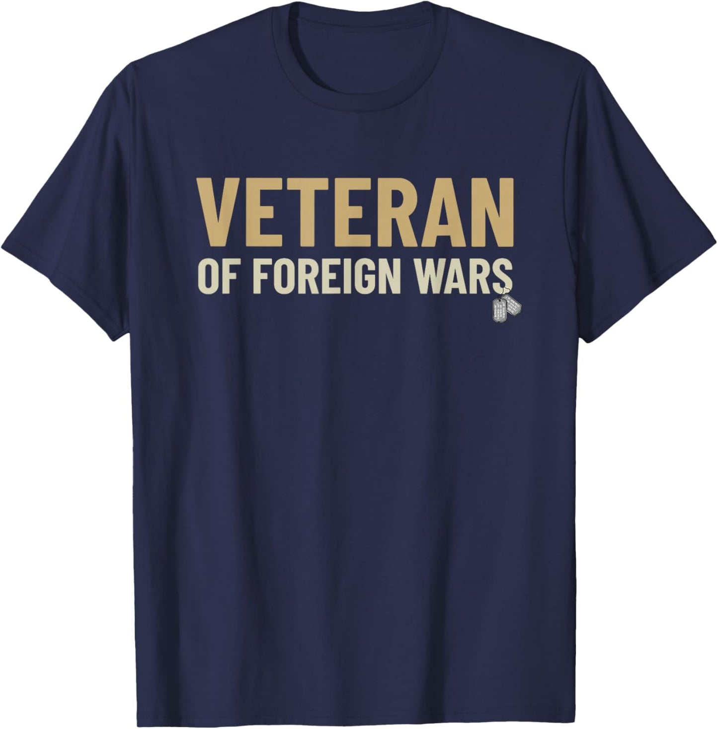 VETERAN OF FOREIGN WARS VETERAN'S Day T-Shirt - T-Shirt | Navy