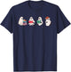 Ghost Bookish SJM Book Reader Halloween Boo Cute Retro T-Shirt - T-Shirt | Navy