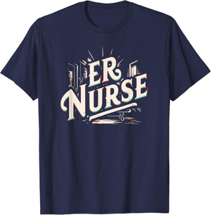 Emergency Department RN Registered Nurse T-Shirt - T-Shirt | Navy