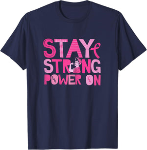Breast Cancer Warrior T-Shirt - T-Shirt | Navy