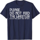 Please Dont Feed Wrestler Funny Wrestling Men Women Boys Kid T-Shirt - T-Shirt | Navy