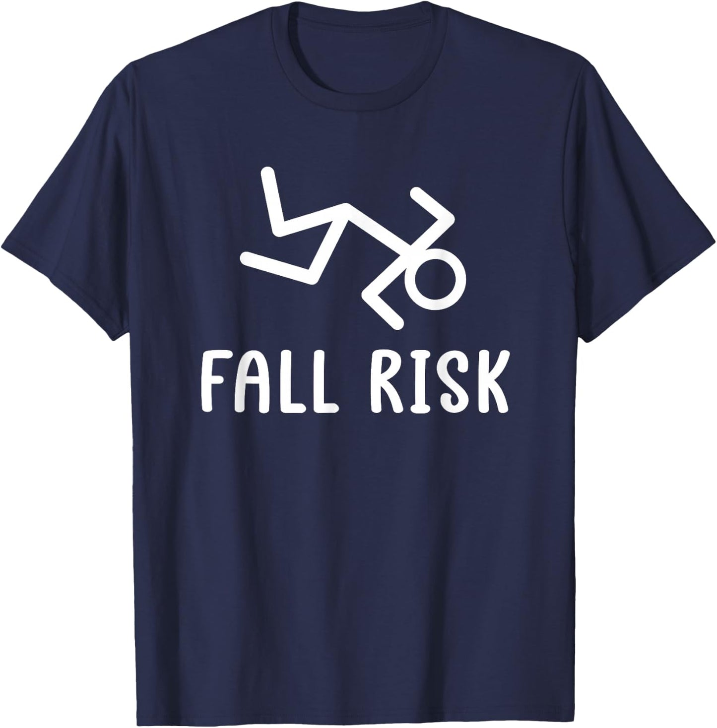 Fall Risk T-Shirt - T-Shirt | Navy