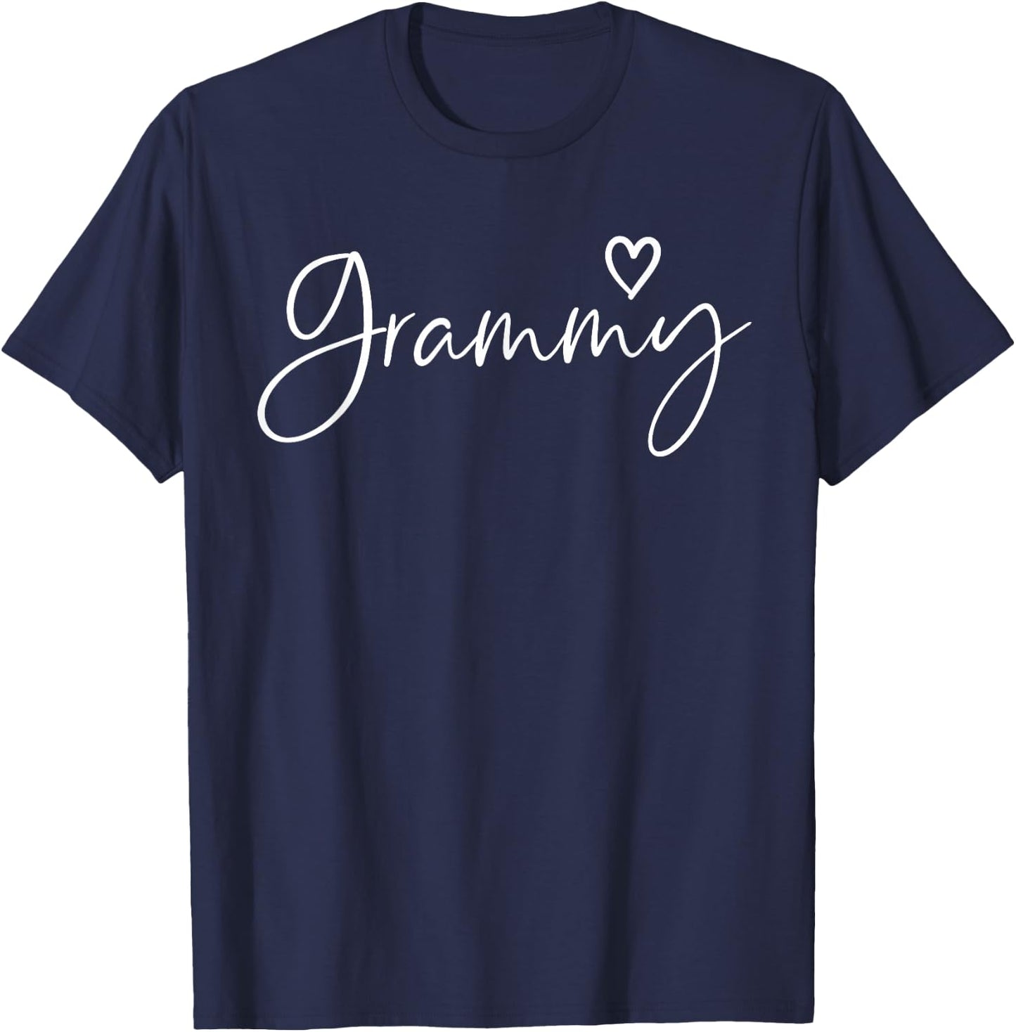 Grammy Gifts Grandma Heart Mother's Day Grammy T-Shirt - T-Shirt | Navy