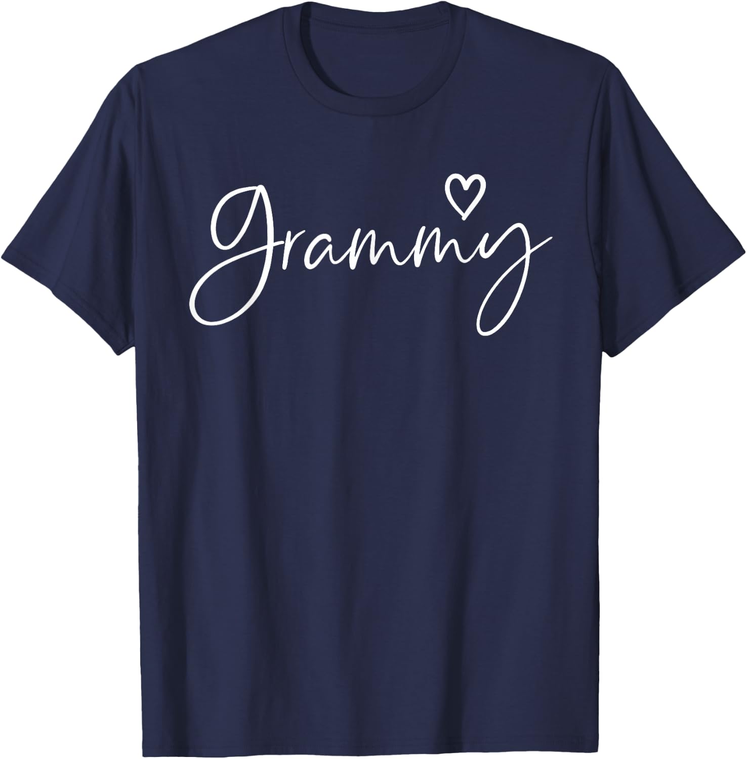 Grammy Gifts Grandma Heart Mother's Day Grammy T-Shirt - T-Shirt | Navy
