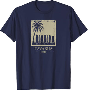 Surfing Surfboard TAVARUA T-Shirt - T-Shirt | Navy