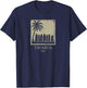Surfing Surfboard TAVARUA T-Shirt - T-Shirt | Navy