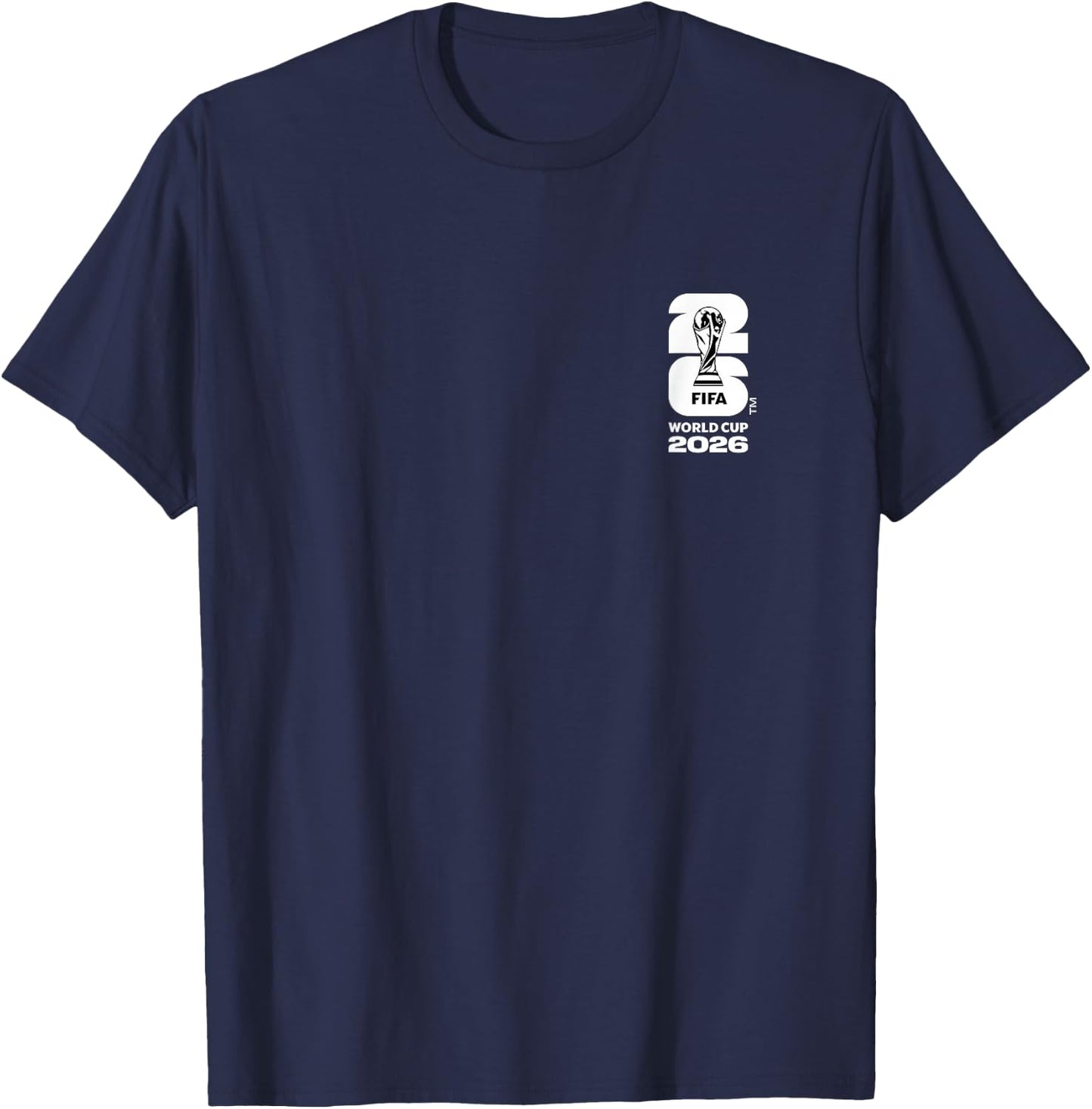 FIFA World CUP26 Congo DR Country Ball T-Shirt - T-Shirt | Navy