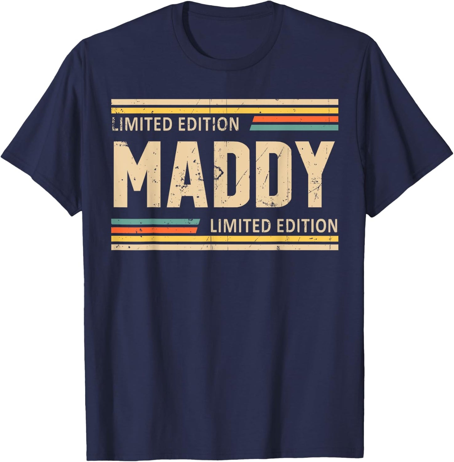 MADDY Limited Edition Shirt MADDY Name Personalized T-Shirt - T-Shirt | Navy