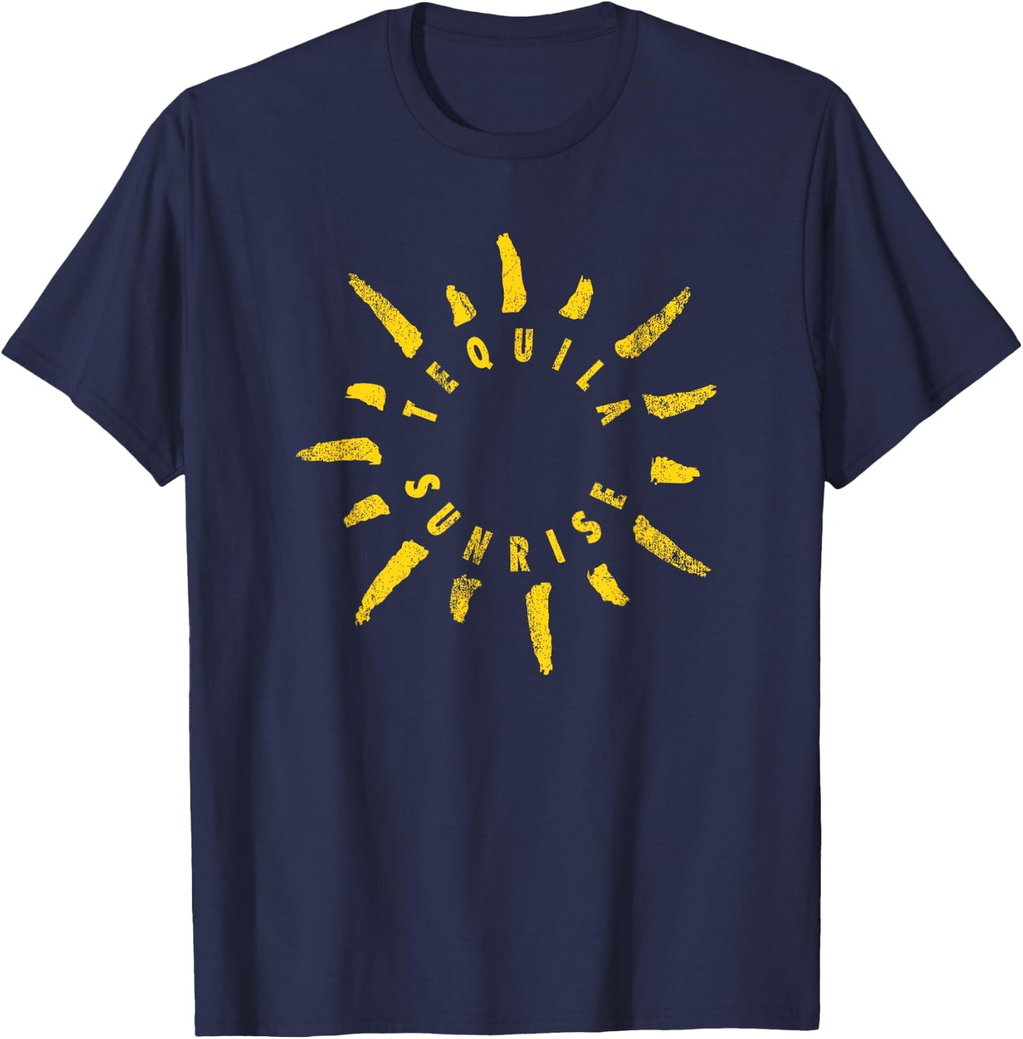 Tequila Sunrise T-Shirt - T-Shirt | Navy