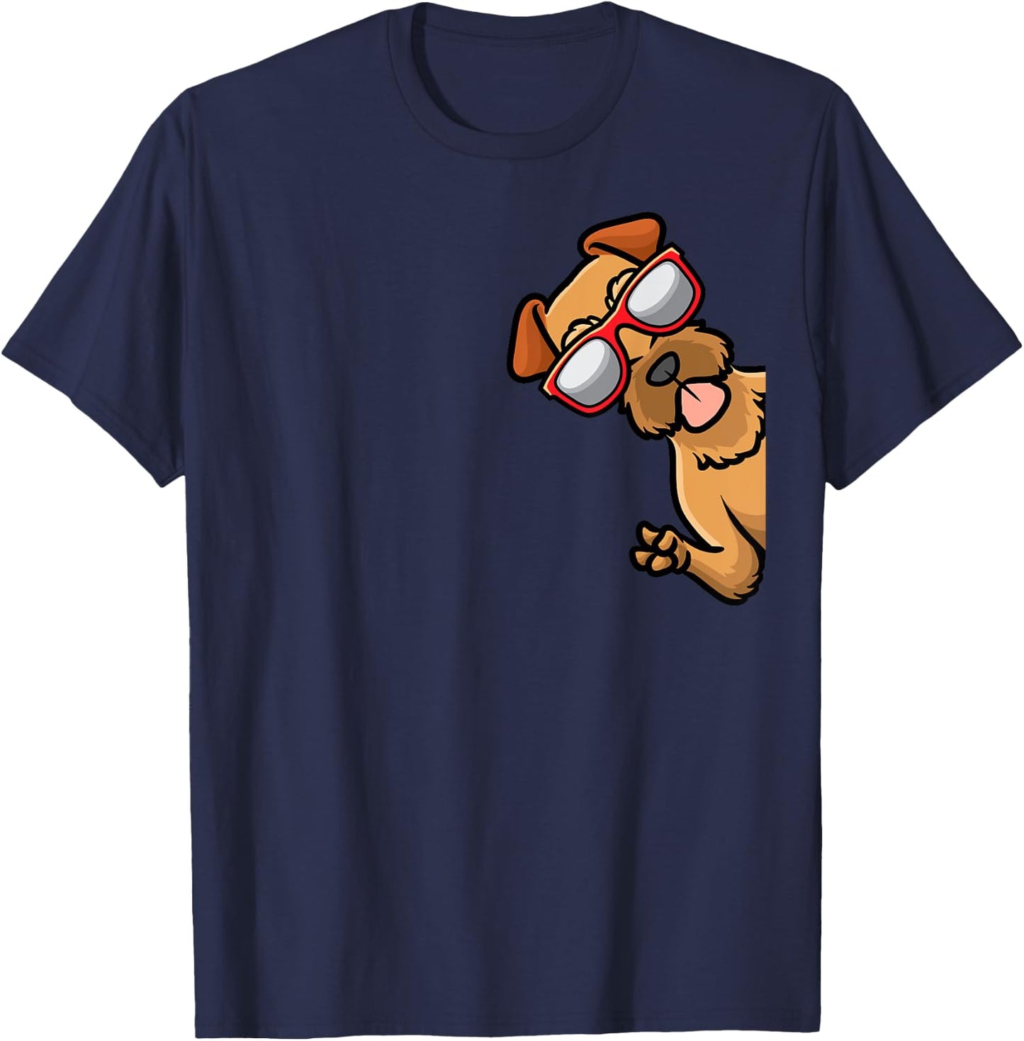 Irish Terrier Dog Women Kids T-Shirt - T-Shirt | Navy