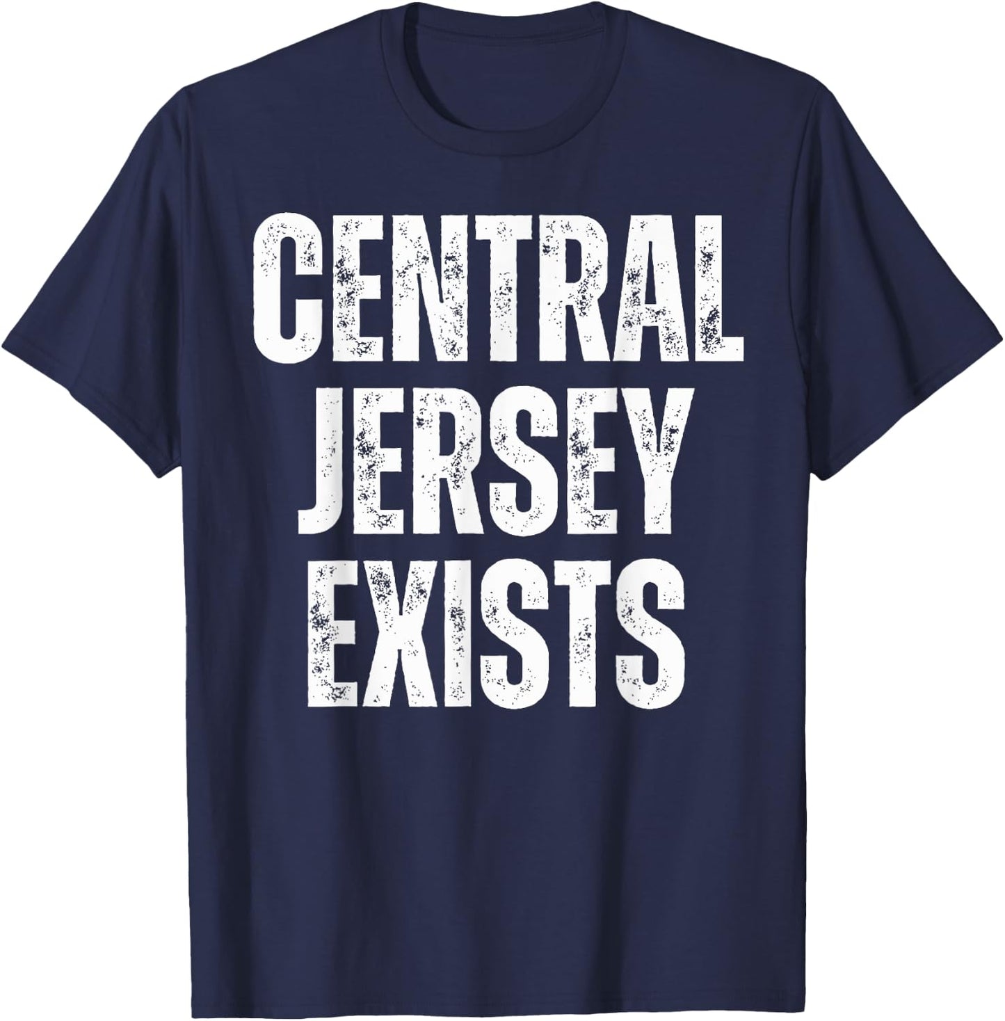 Central Jersey Does Exist T-Shirt - T-Shirt | Navy