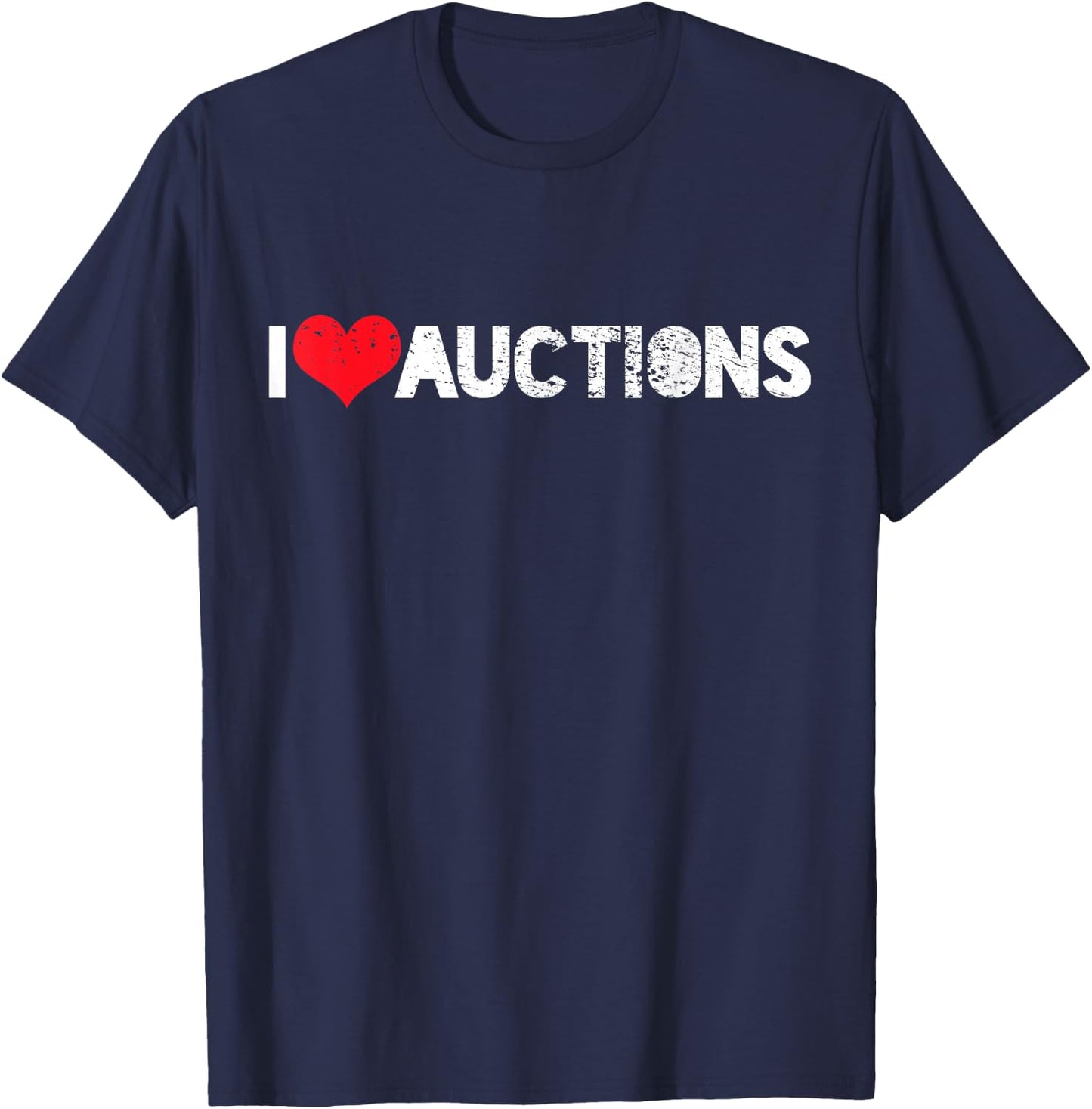 Auctions T-Shirt - T-Shirt | Navy