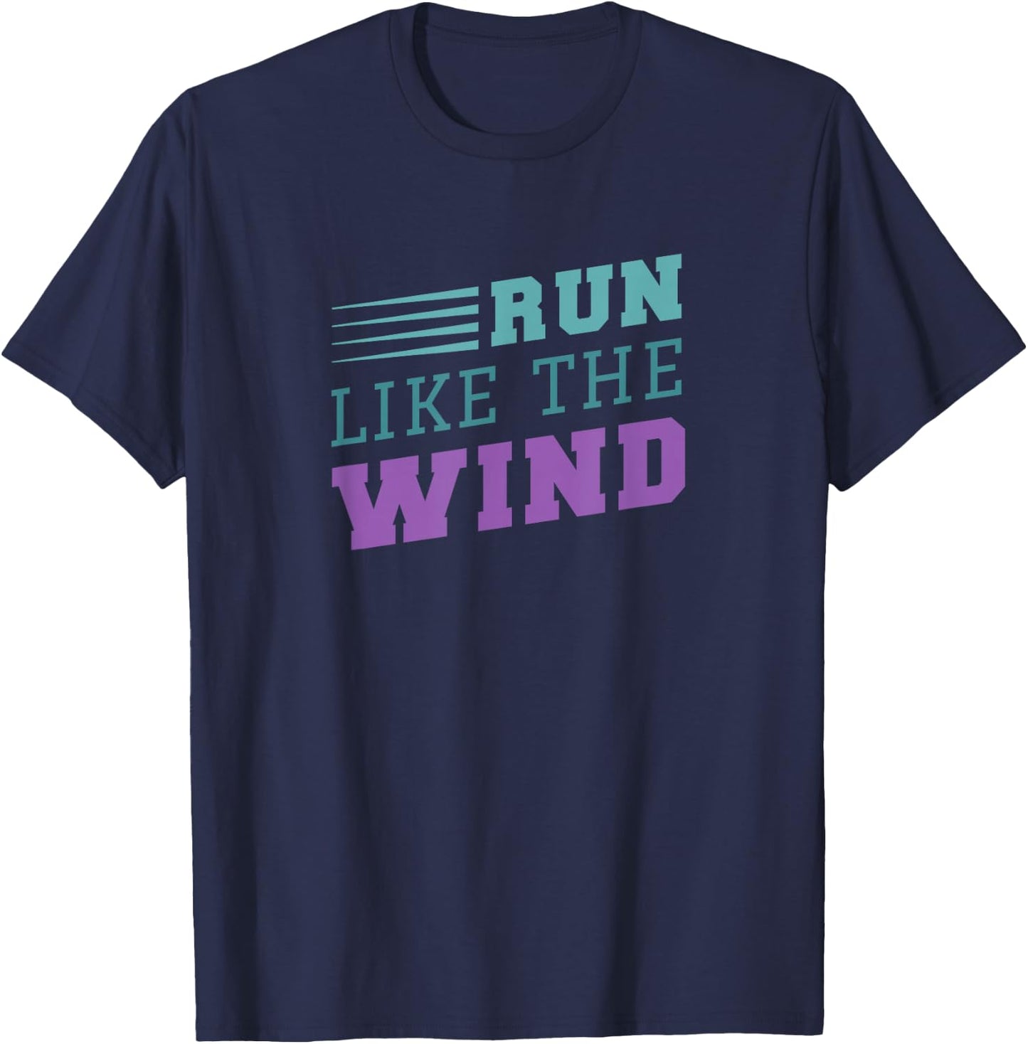 Run Like the Wind T-Shirt - T-Shirt | Navy