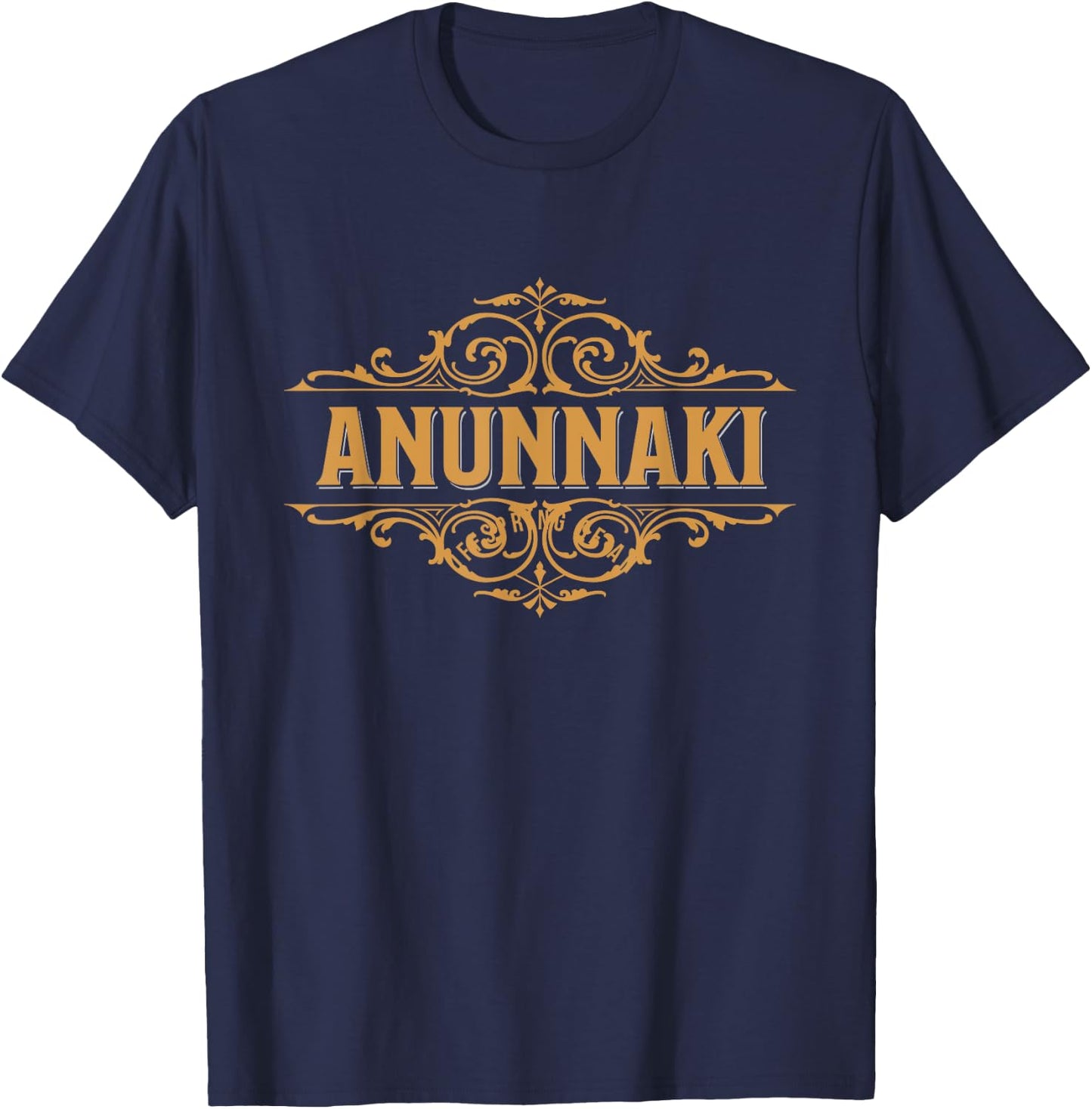 Anunnaki Mesopotamian Gods T-Shirt - T-Shirt | Navy