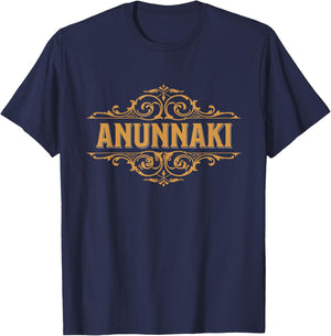 Anunnaki Mesopotamian Gods T-Shirt - T-Shirt | Navy