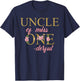 Uncle of Miss Onederful 1st Birthday First One-Derful family T-Shirt - T-Shirt | Navy