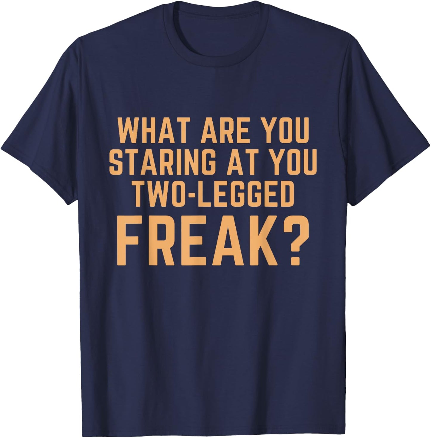 Leg Amputee Story Funny Humor Prosthetic Amputation Gifts T-Shirt - T-Shirt | Navy