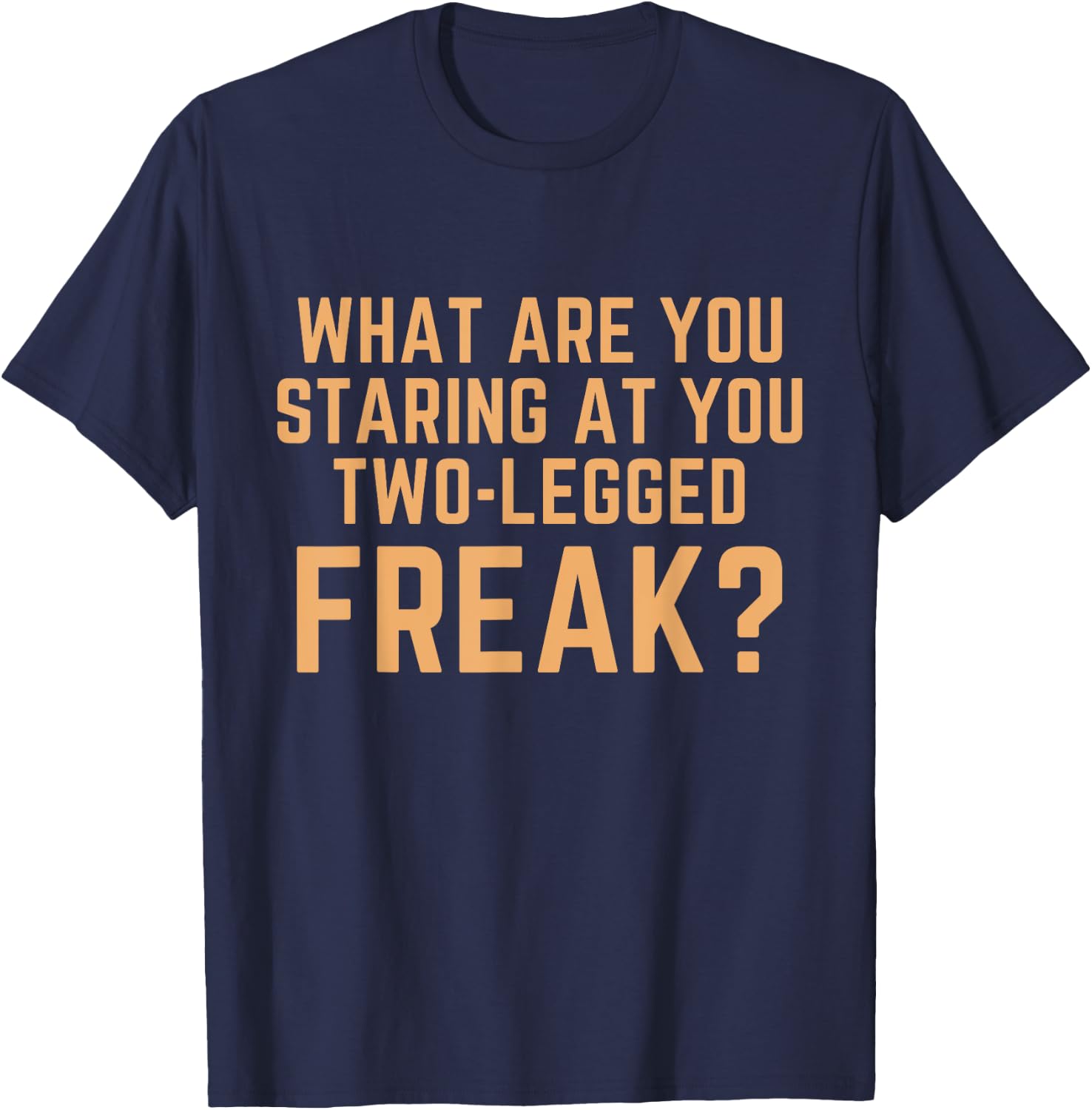 Leg Amputee Story Funny Humor Prosthetic Amputation Gifts T-Shirt - T-Shirt | Navy