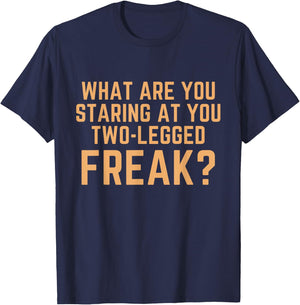 Leg Amputee Story Funny Humor Prosthetic Amputation Gifts T-Shirt - T-Shirt | Navy