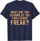 Leg Amputee Story Funny Humor Prosthetic Amputation Gifts T-Shirt - T-Shirt | Navy