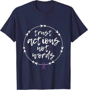 Domestic Violence Awareness Shirt For Survivors - Narcissist T-Shirt - T-Shirt | Navy