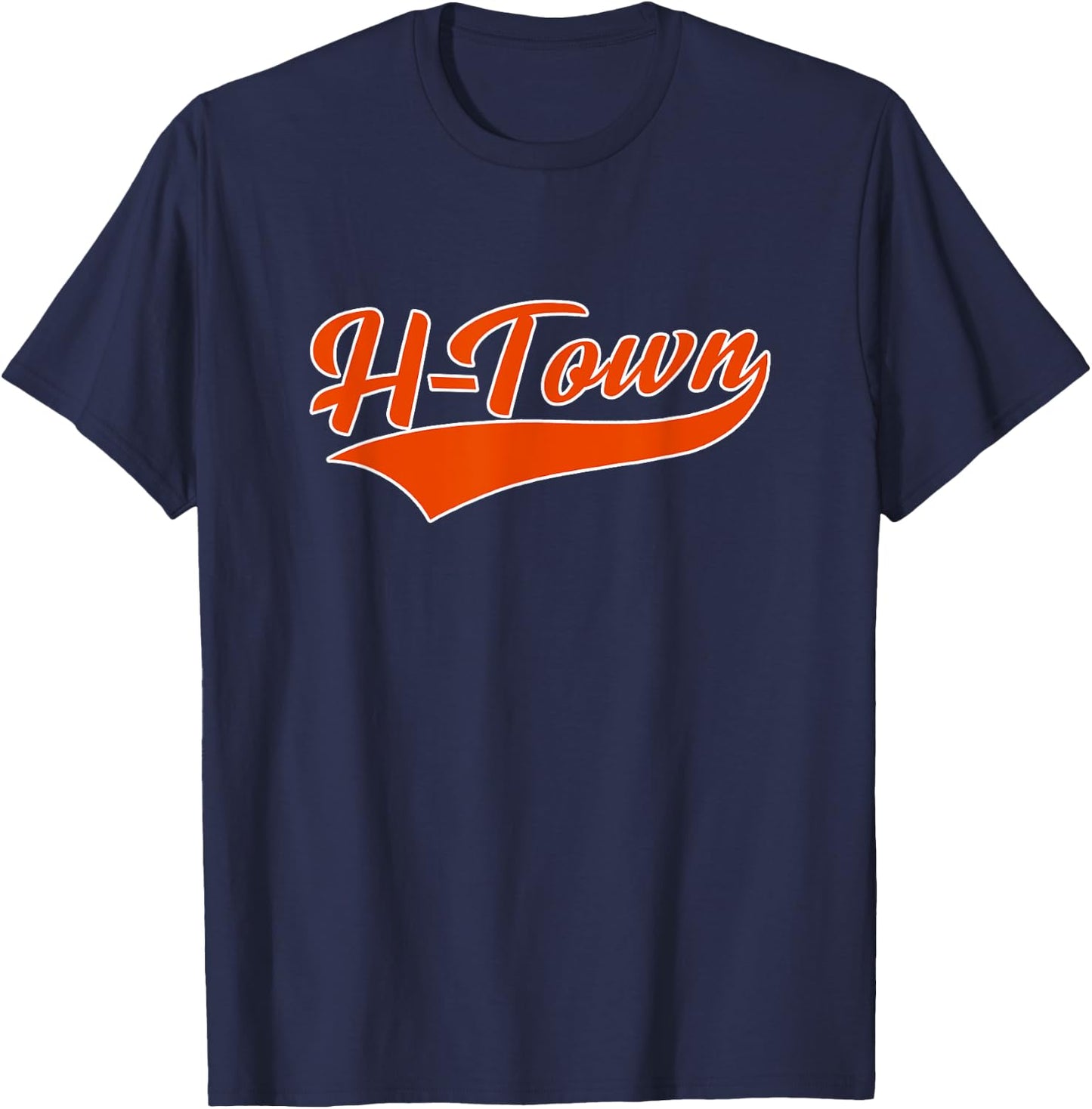 HOUSTON - H-TOWN - Hometown Pride - Classic T-Shirt - T-Shirt | Navy