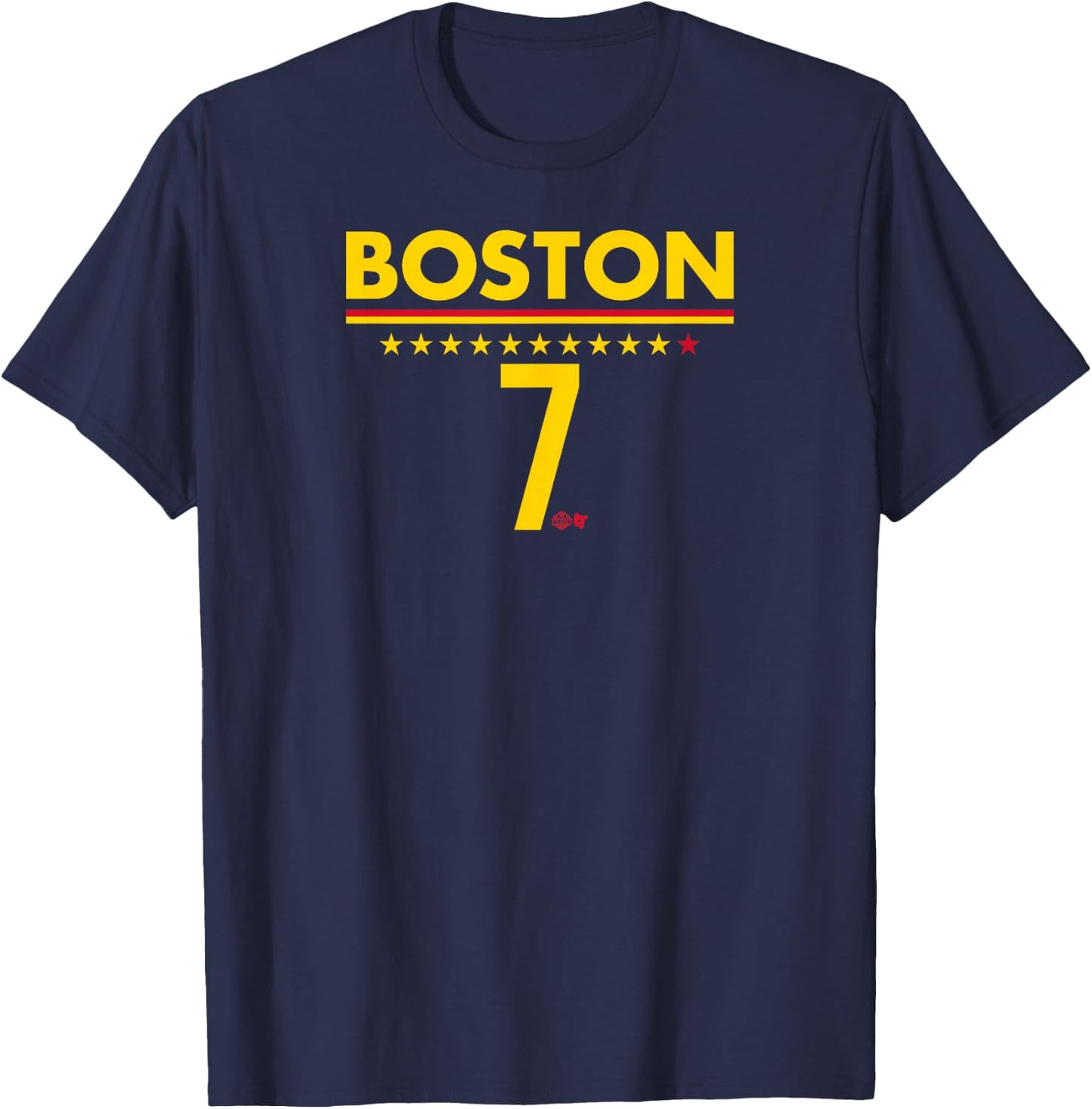 Aliyah Boston: IND 7 - Indiana Basketball T-Shirt - T-Shirt | Navy