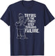 The Simpsons Homer Quote Trying Is The First Step Chest Logo T-Shirt - T-Shirt | Navy