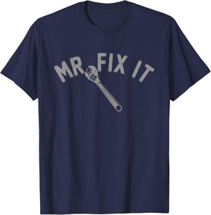 Mr Fix It T-Shirt - T-Shirt | Navy