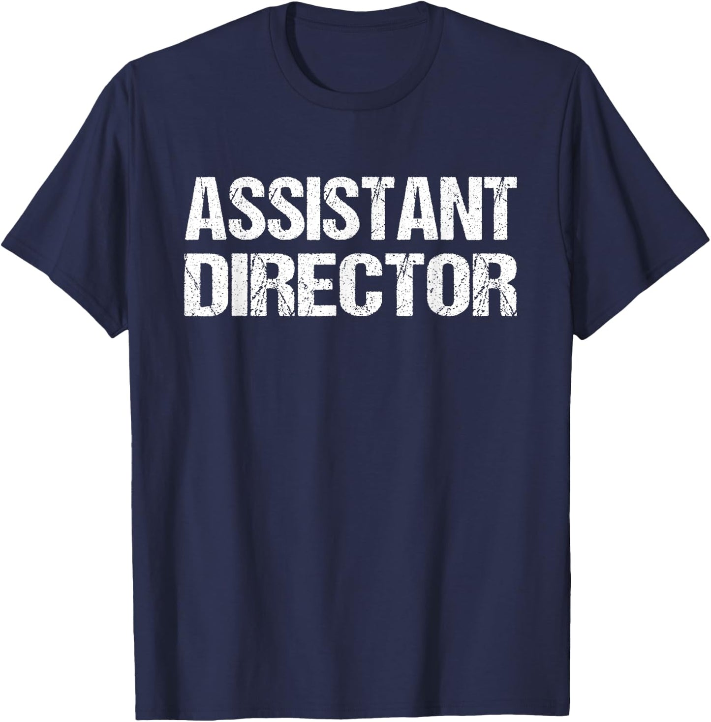 Assistant Director Shirt Film Crew Film Staff Movie Gift T-Shirt - T-Shirt | Navy