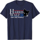 Harris Waltz 2024 For The People Cat Lady Kamala Harris 2024 T-Shirt - T-Shirt | Navy