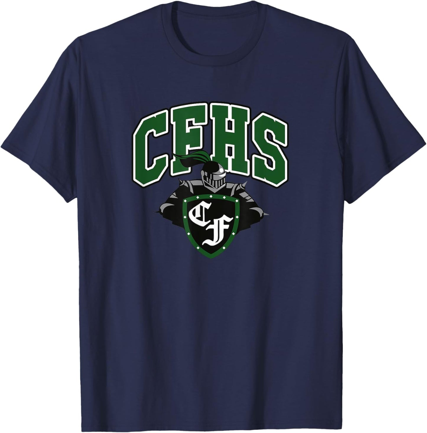 Clear Falls High School Knights T-Shirt - T-Shirt | Navy
