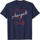 ANIYAH Nurse Gift Cute Doctor Designer Personalized Nurse T-Shirt - T-Shirt | Navy