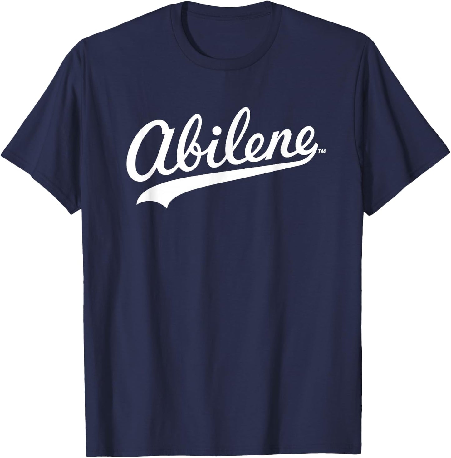 Abilene Christian University Wildcats Abilene Script T-Shirt - T-Shirt | Navy